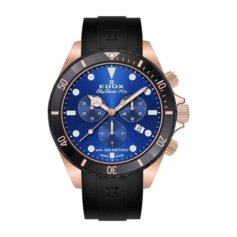 Edox Skydiver 10238-37RNNCA-BUI