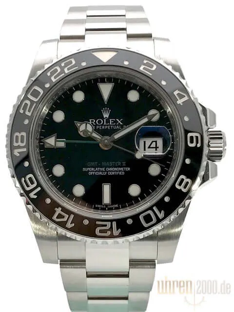Rolex GMT-Master II 116710 LN Edelstahl gebraucht aus 2012