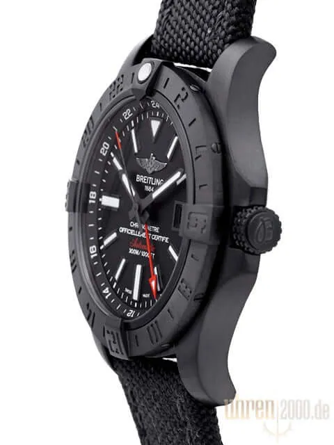 Breitling Avenger II GMT Black Steel M3239010.BF04.109W.M20BASA.1