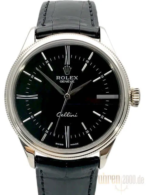 Rolex Cellini Time 50509 Schwarz gebraucht aus 2016