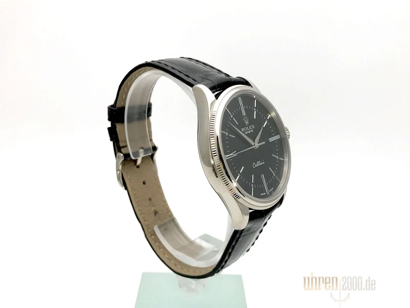 Rolex Cellini Time 50509 Schwarz gebraucht aus 2016