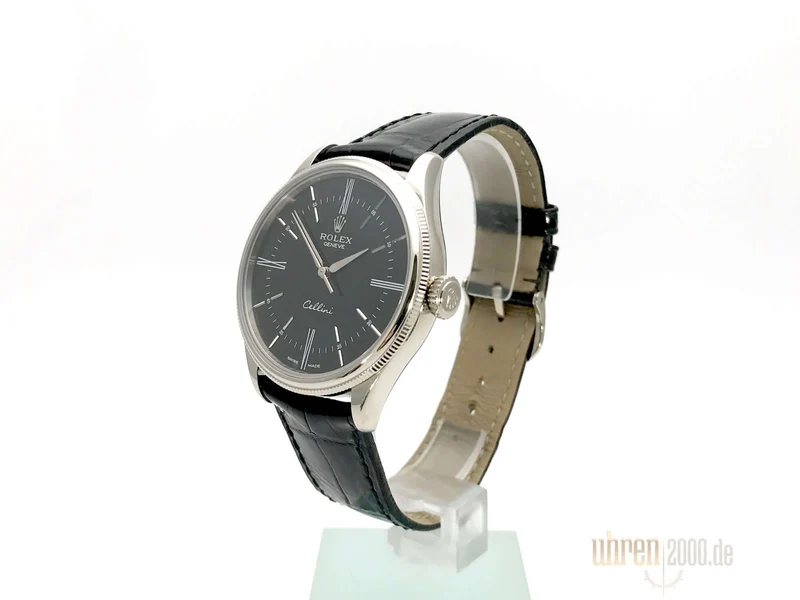 Rolex Cellini Time 50509 Schwarz gebraucht aus 2016