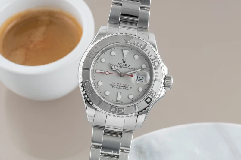 Rolex Yacht-Master steel / platinium automatic men's watch 16622 [2505758]