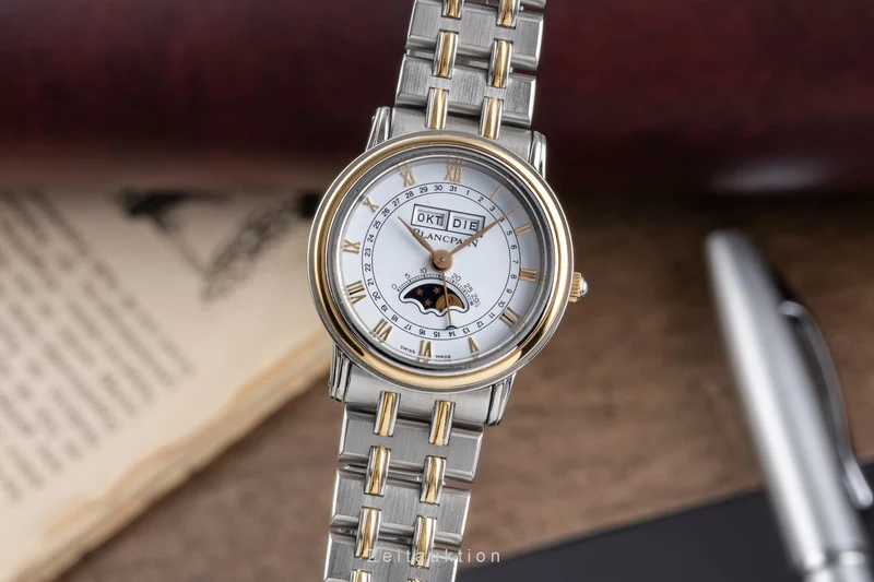 Blancpain Villeret steel / gold manual winding women's watch 6281 [2503569]