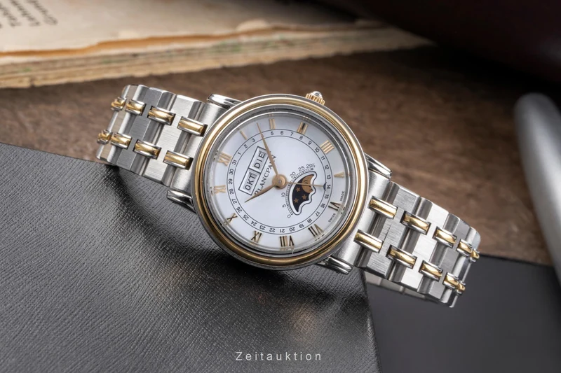 Blancpain Villeret steel / gold manual winding women's watch 6281 [2503569]