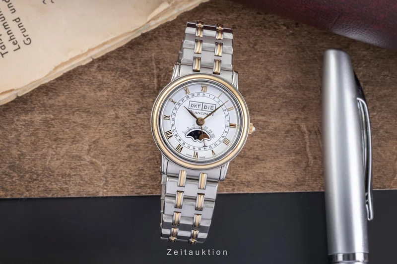Blancpain Villeret steel / gold manual winding women's watch 6281 [2503569]