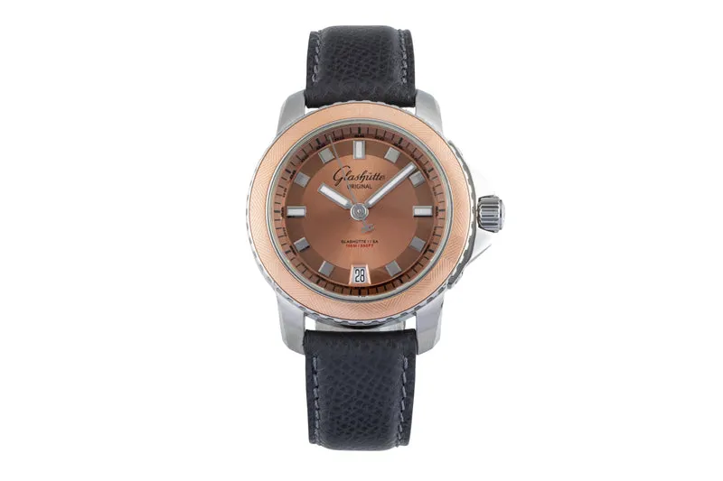 Glashütte Lady Sport steel automatic women's watch 39-21-01-02-04 [2505705]