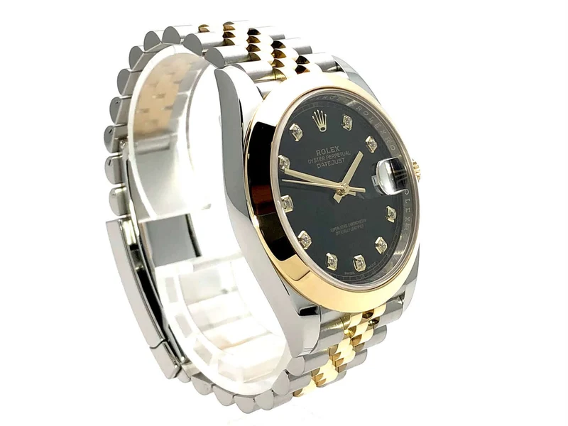 Rolex Datejust 41 126303 Schwarz DIA Jubile-Band
