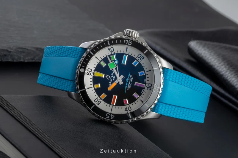 Breitling Superocean steel automatic men's watch A17375211B2S1 LP: 5350EUR [2505757]