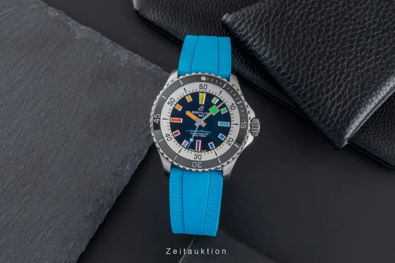 Breitling Superocean steel automatic men's watch A17375211B2S1 LP: 5350EUR [2505757]