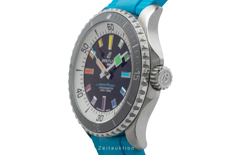 Breitling Superocean steel automatic men's watch A17375211B2S1 LP: 5350EUR [2505757]