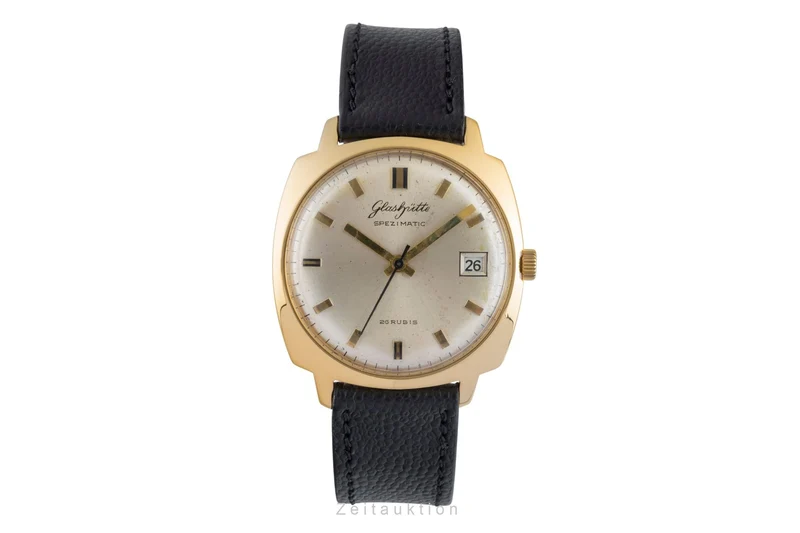 Glashütte Spezimatic gilt-brass automatic men's watch [2503417]