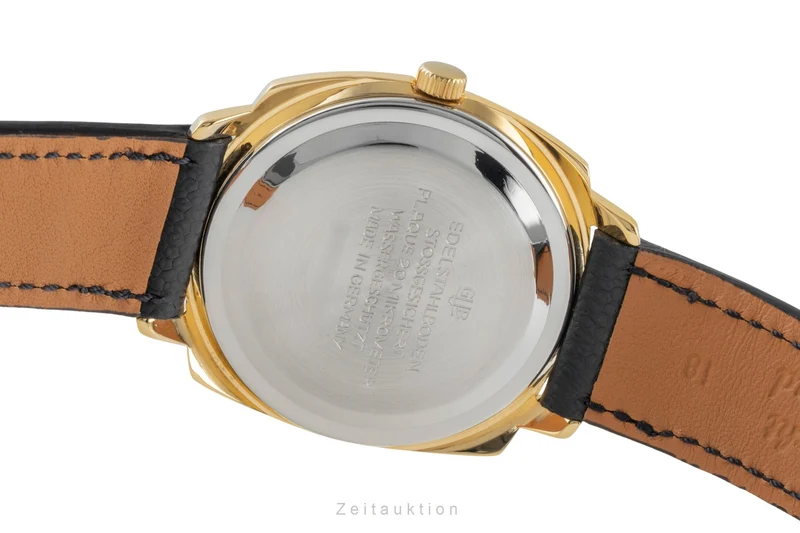 Glashütte Spezimatic gilt-brass automatic men's watch [2503417]