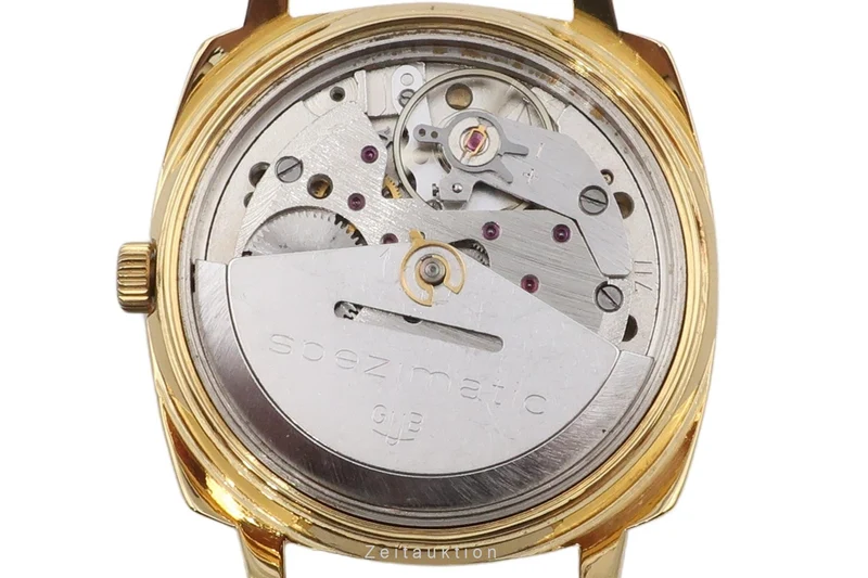 Glashütte Spezimatic gilt-brass automatic men's watch [2503417]