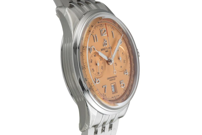 Breitling Premier chronograph steel automatic men's watch AB0145331K1A1 LP: 9200EUR [2505679]