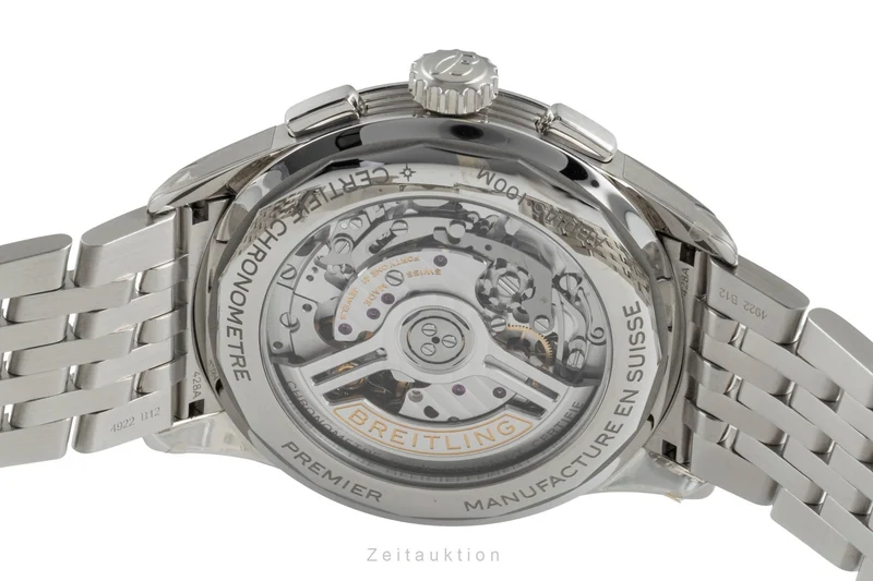 Breitling Premier chronograph steel automatic men's watch AB0145331K1A1 LP: 9200EUR [2505679]