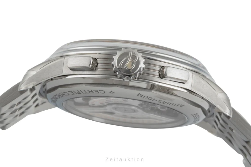 Breitling Premier chronograph steel automatic men's watch AB0145331K1A1 LP: 9200EUR [2505679]