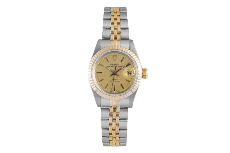 Tudor Princess Oysterdate steel / gold automatic women's watch 92413 [2505565]