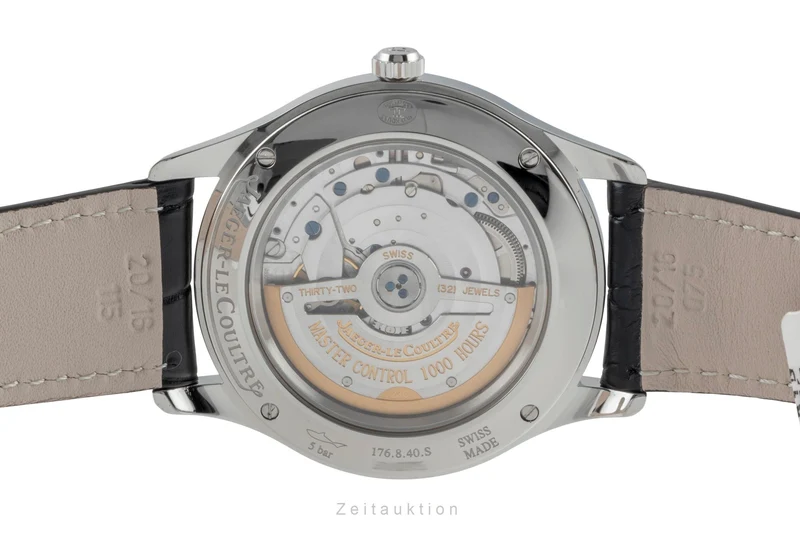 Jaeger LeCoultre Master Control steel automatic men's watch Q1548420, 176.8.40.S [2505656]