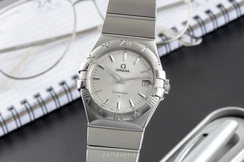 Omega Constellation steel quartz men's watch 123.10.35.60.02.001 [2504013]