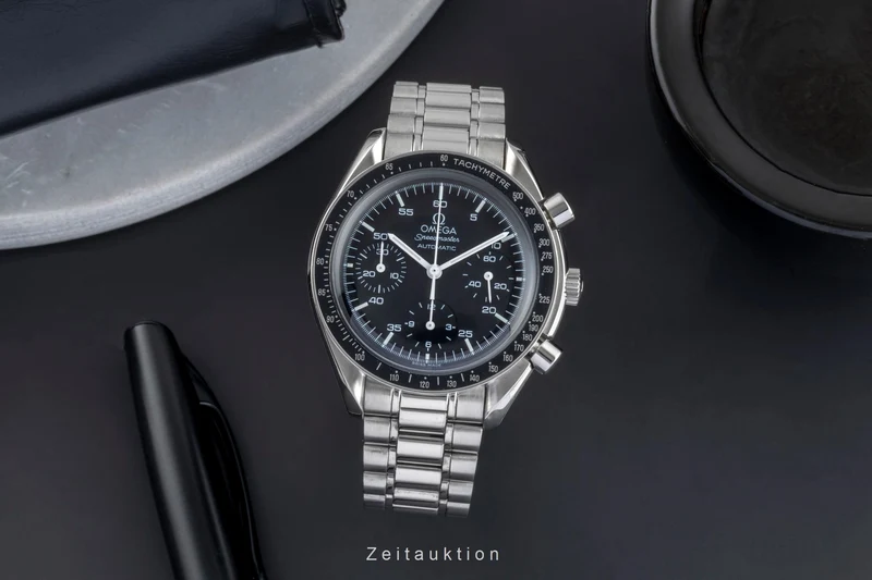 Omega Speedmaster chronograph steel automatic men's watch 3510.50.00 LP: 6100EUR [2503404]