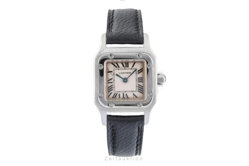 Cartier Santos steel quartz women's watch W20056D6, 1565 [2505364]