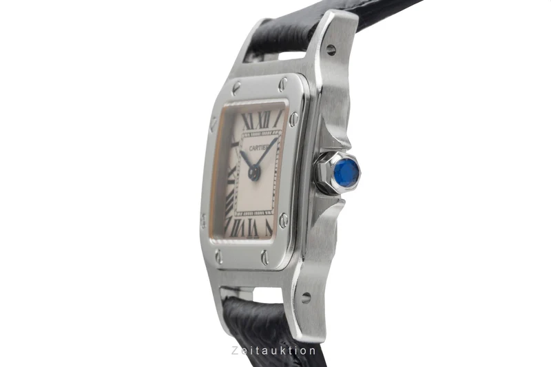 Cartier Santos steel quartz women's watch W20056D6, 1565 [2505364]