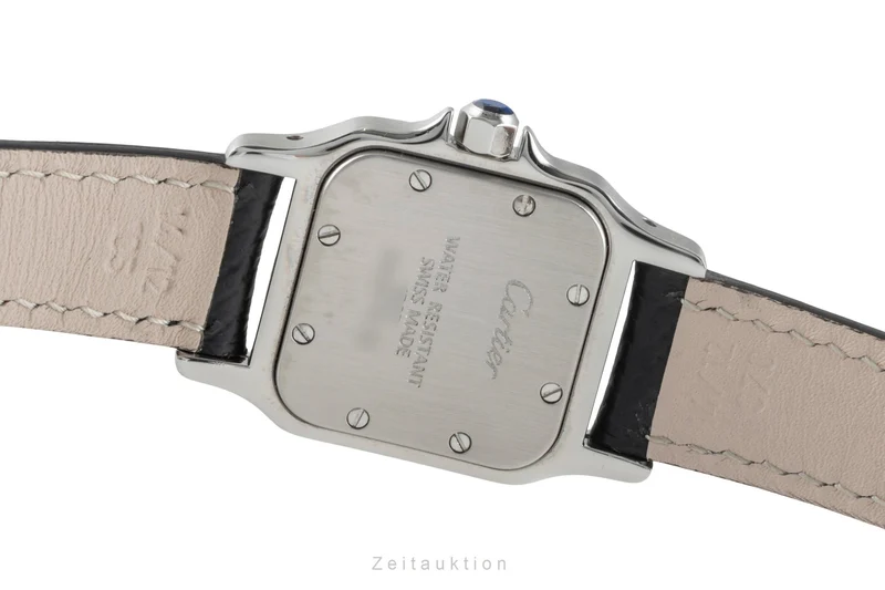 Cartier Santos steel quartz women's watch W20056D6, 1565 [2505364]
