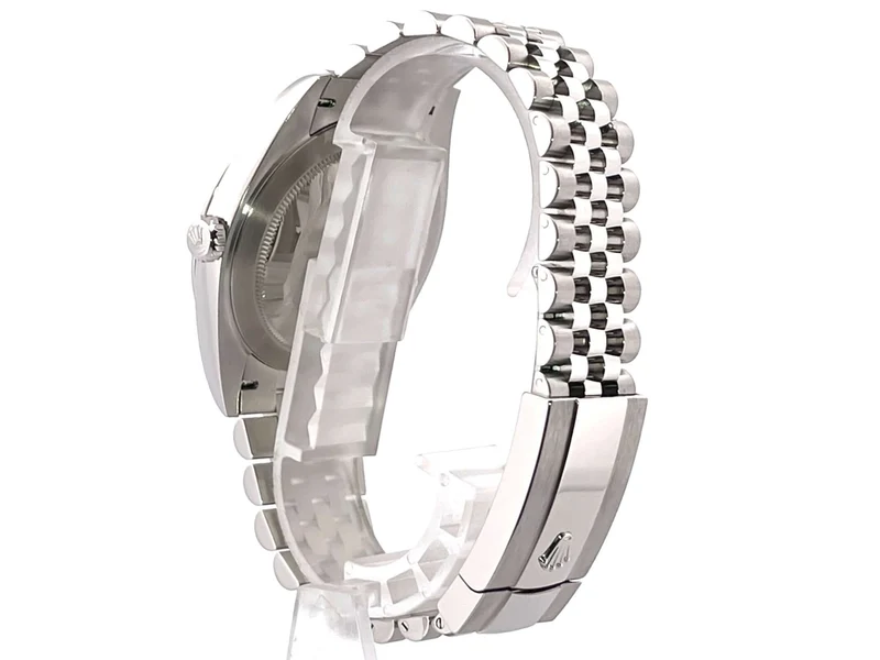 Rolex Datejust 41 Edelstahl Weißgold 126334 Perlmutt Dia Jubile-Band