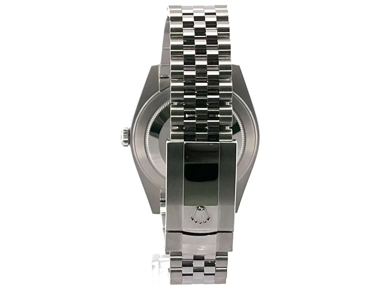 Rolex Datejust 41 Edelstahl 126300 Rhodium Jubile-Band