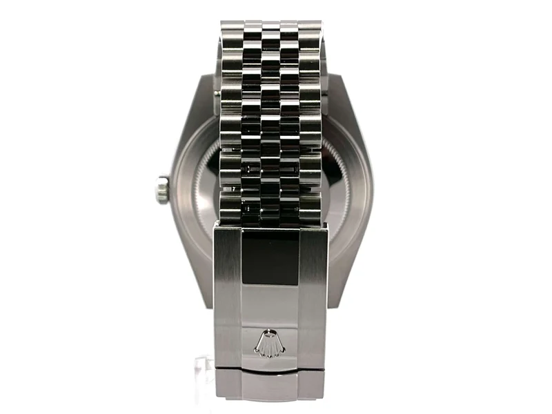 Rolex Datejust 41 Edelstahl Weißgold 126334 Blau Dia Jubile-Band