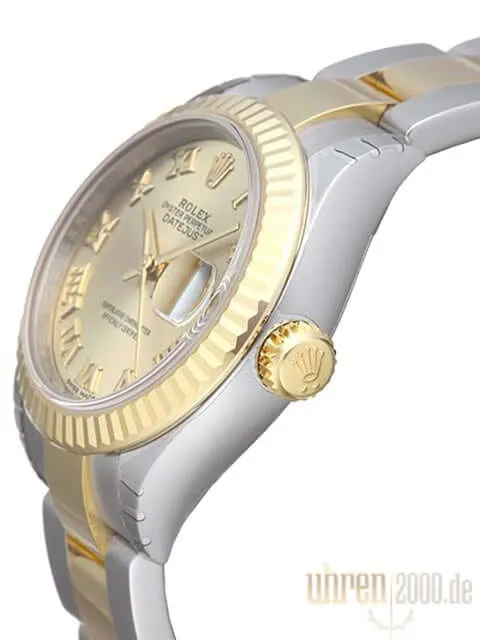 Rolex Datejust 28 Stahl Gold 279173 Champagner Römisch