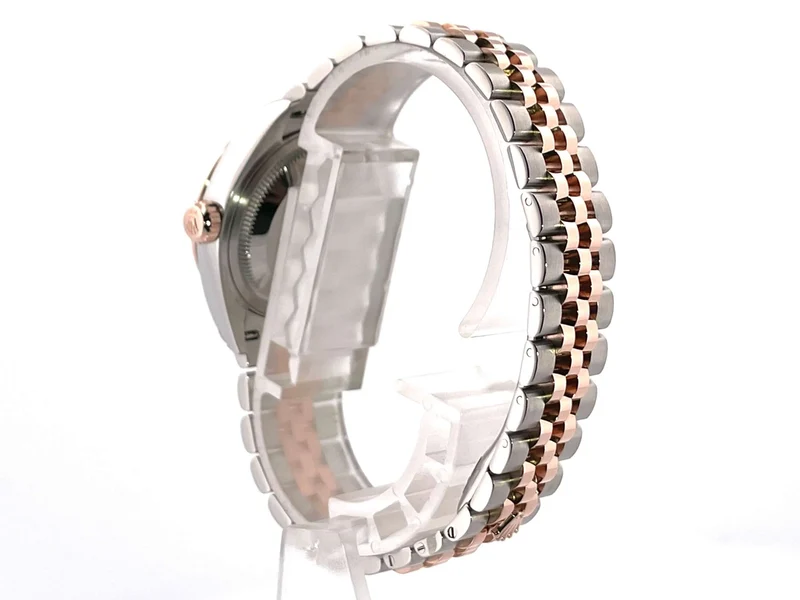 Rolex Datejust 28 Stahl Everose‑Gold 279171 Sundust Jubile-Band