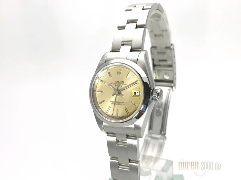 Rolex Lady-Datejust 26 Ref. 69160 Zifferblatt Champagner aus 1995