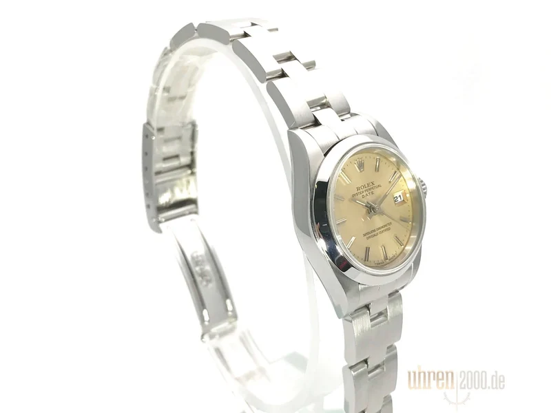 Rolex Lady-Datejust 26 Ref. 69160 Zifferblatt Champagner aus 1995