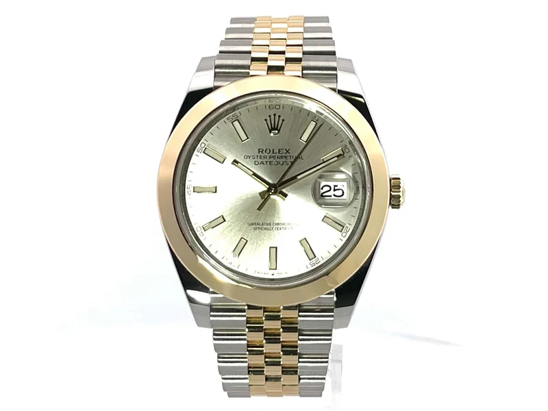 Rolex Datejust 41 126303 Silber Index Jubile-Band