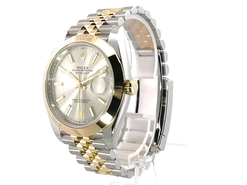 Rolex Datejust 41 126303 Silber Index Jubile-Band