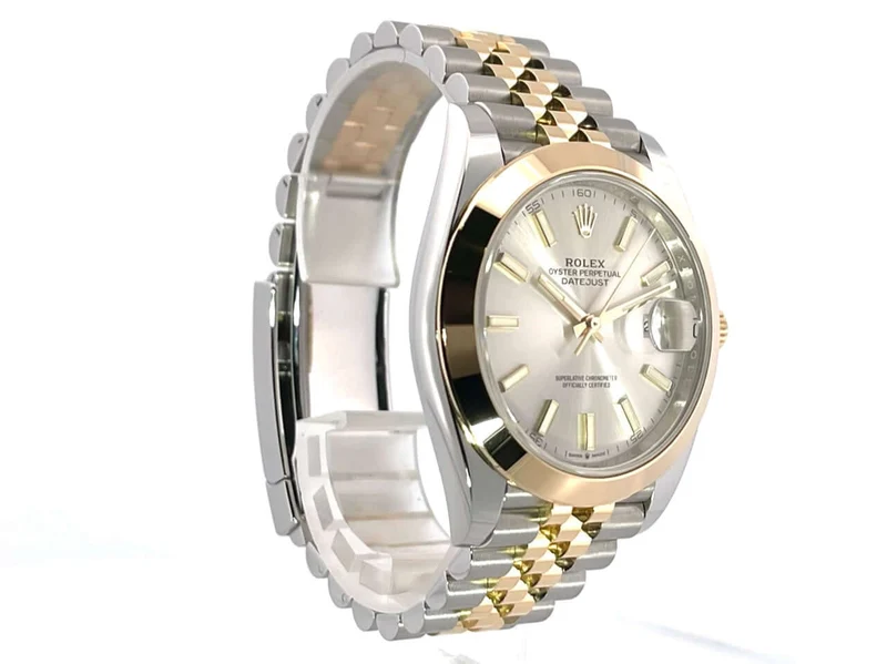 Rolex Datejust 41 126303 Silber Index Jubile-Band