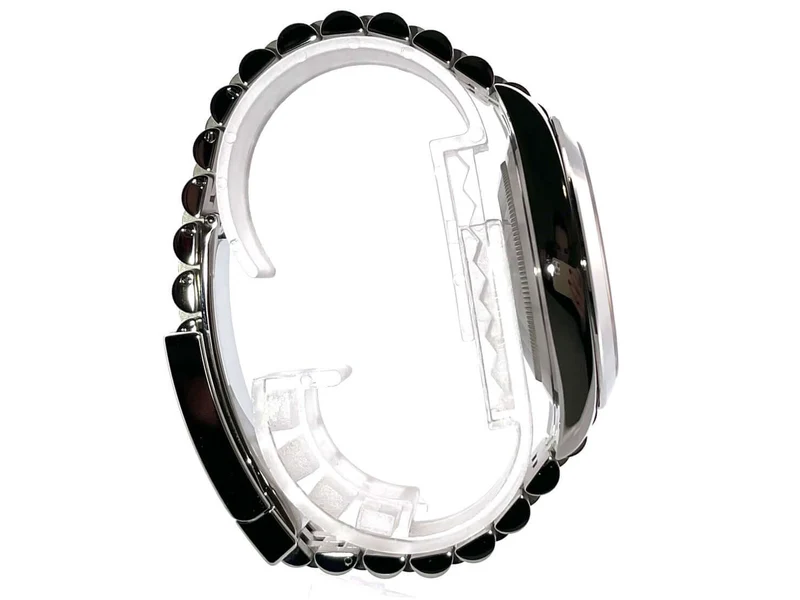 Rolex Datejust 41 Edelstahl 126300 Schwarz Jubile-Band