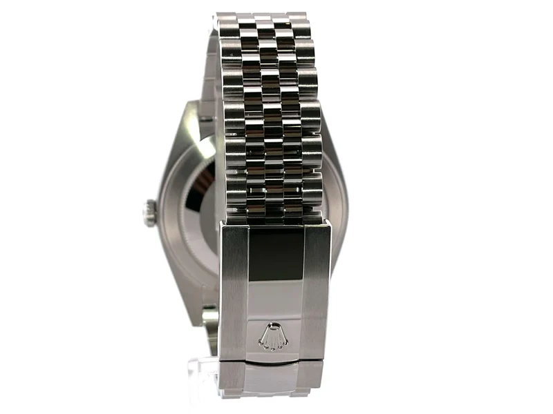 Rolex Datejust 41 Edelstahl 126300 Schwarz Jubile-Band