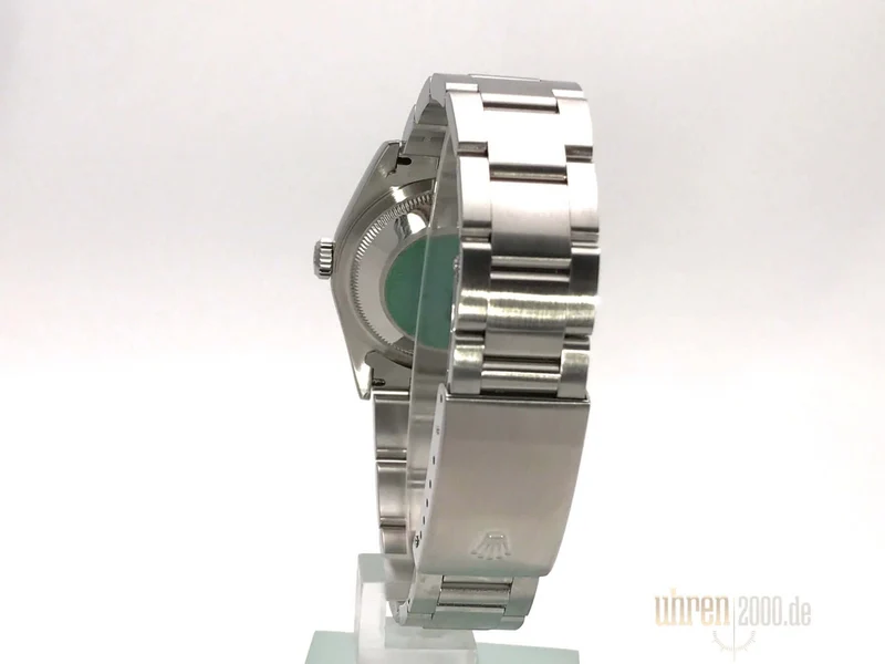 Rolex Datejust 36 Edelstahl 16200 Silber Index gebraucht aus 2004