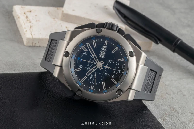 IWC Ingenieur chronograph titanium automatic men's watch IW376501 [2505597]