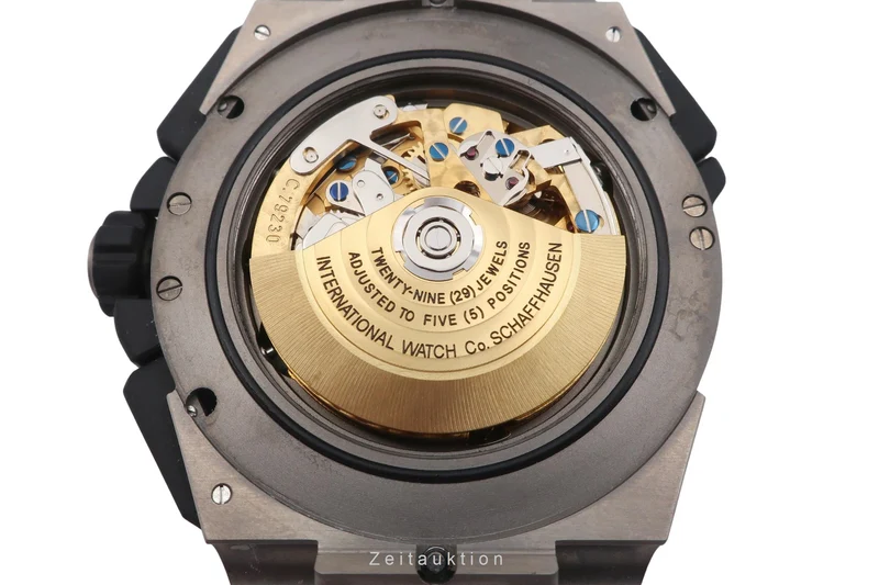 IWC Ingenieur chronograph titanium automatic men's watch IW376501 [2505597]