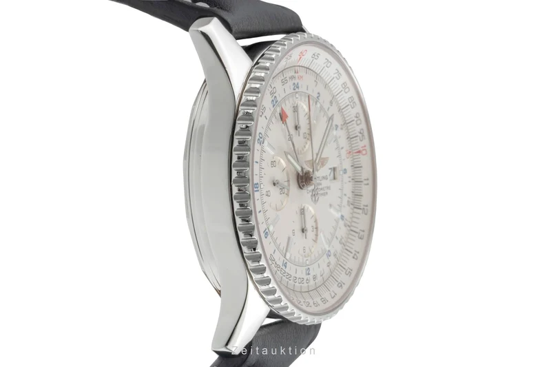 Breitling Navitimer World chronograph steel automatic men's watch A24322 [2504402]