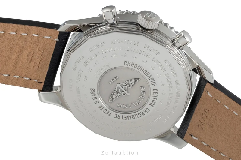 Breitling Navitimer World chronograph steel automatic men's watch A24322 [2504402]