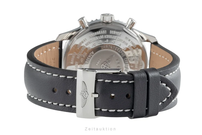 Breitling Navitimer World chronograph steel automatic men's watch A24322 [2504402]