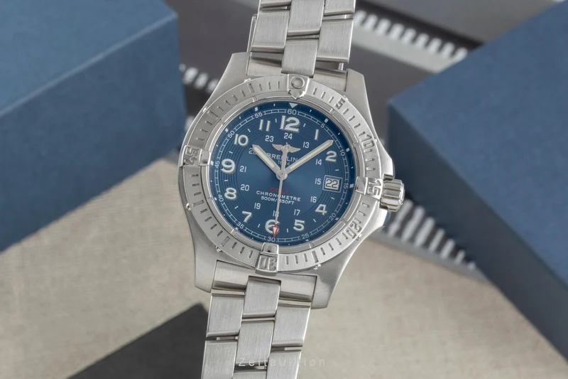Breitling Colt steel quartz men's watch A74380 [2505527]
