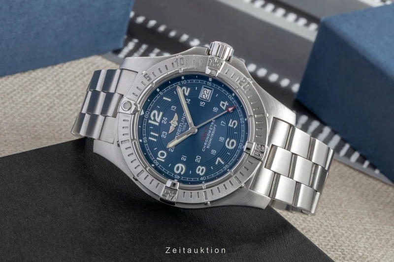Breitling Colt steel quartz men's watch A74380 [2505527]