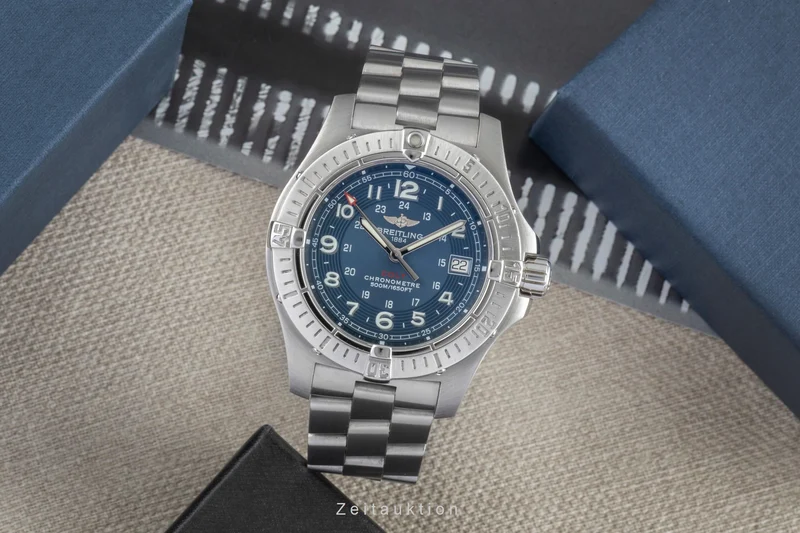 Breitling Colt steel quartz men's watch A74380 [2505527]