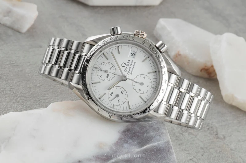 Omega Speedmaster Date chronograph steel automatic men's watch 3511.20.00 LP: 6100EUR [2504904]